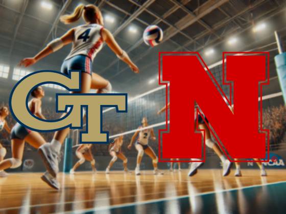 Georgia Tech Yellow Jackets at Nebraska Cornhuskers Womens Volleyball